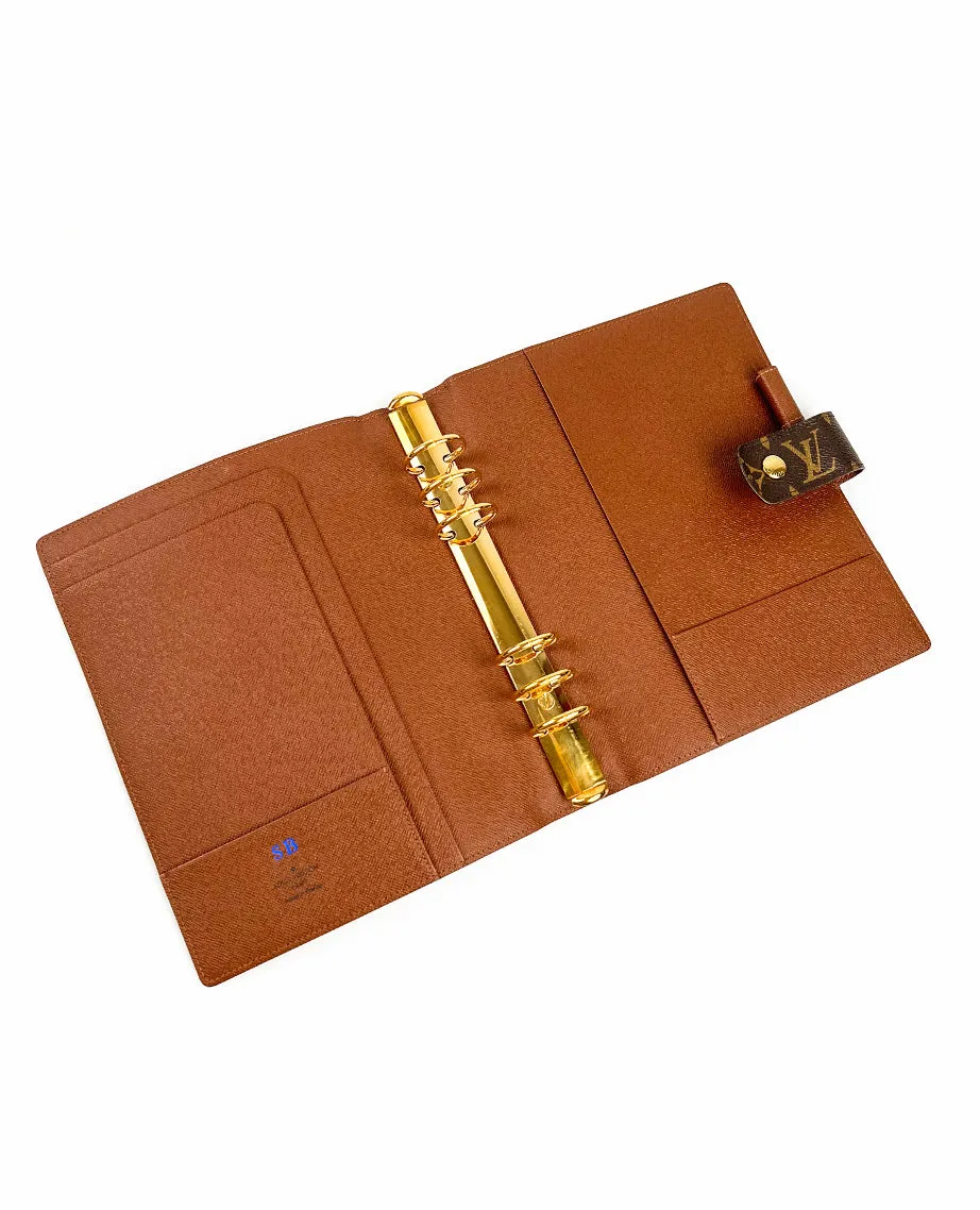 Louis Vuitton Large Ring Agenda Cover Monogram