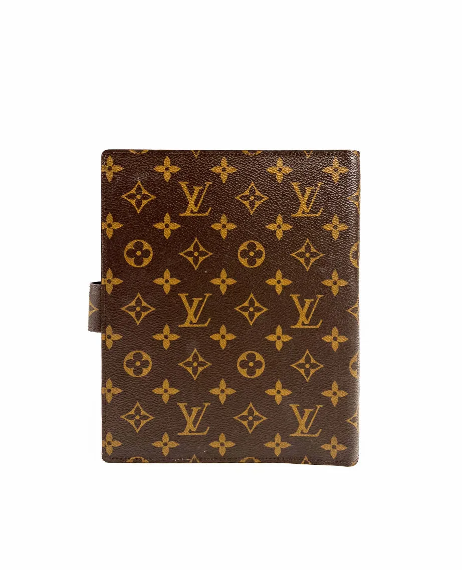 Louis Vuitton Large Ring Agenda Cover Monogram