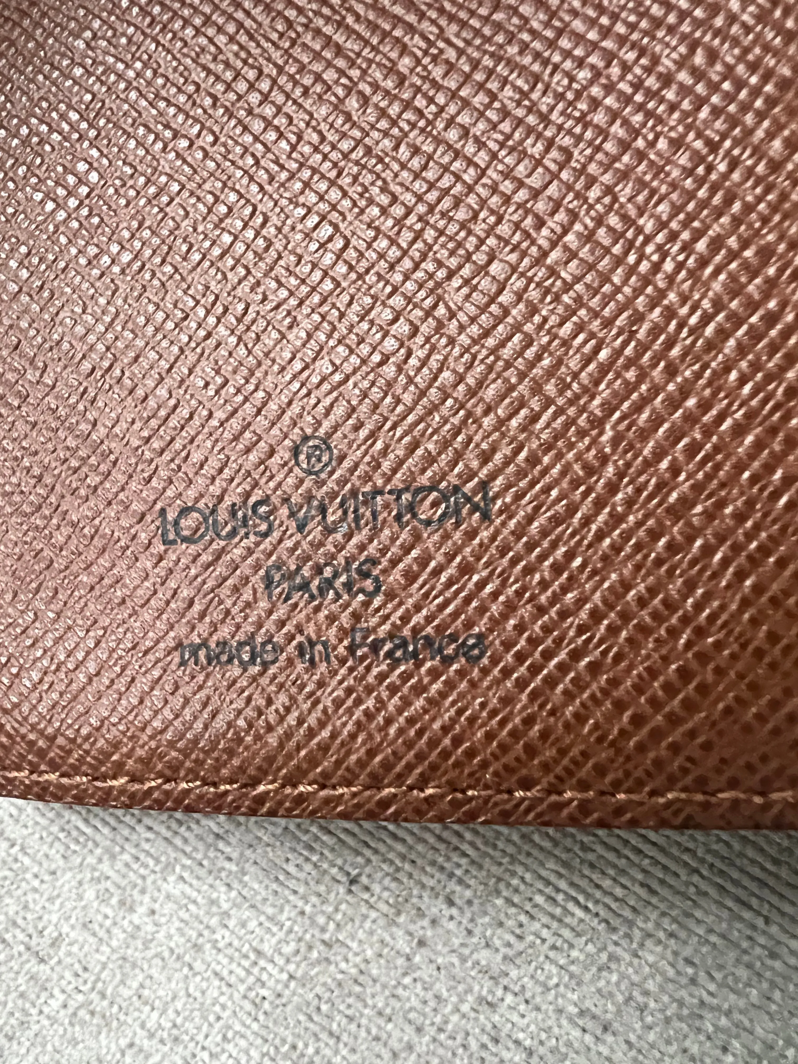 Louis Vuitton Monogram Agenda Cover with Pen