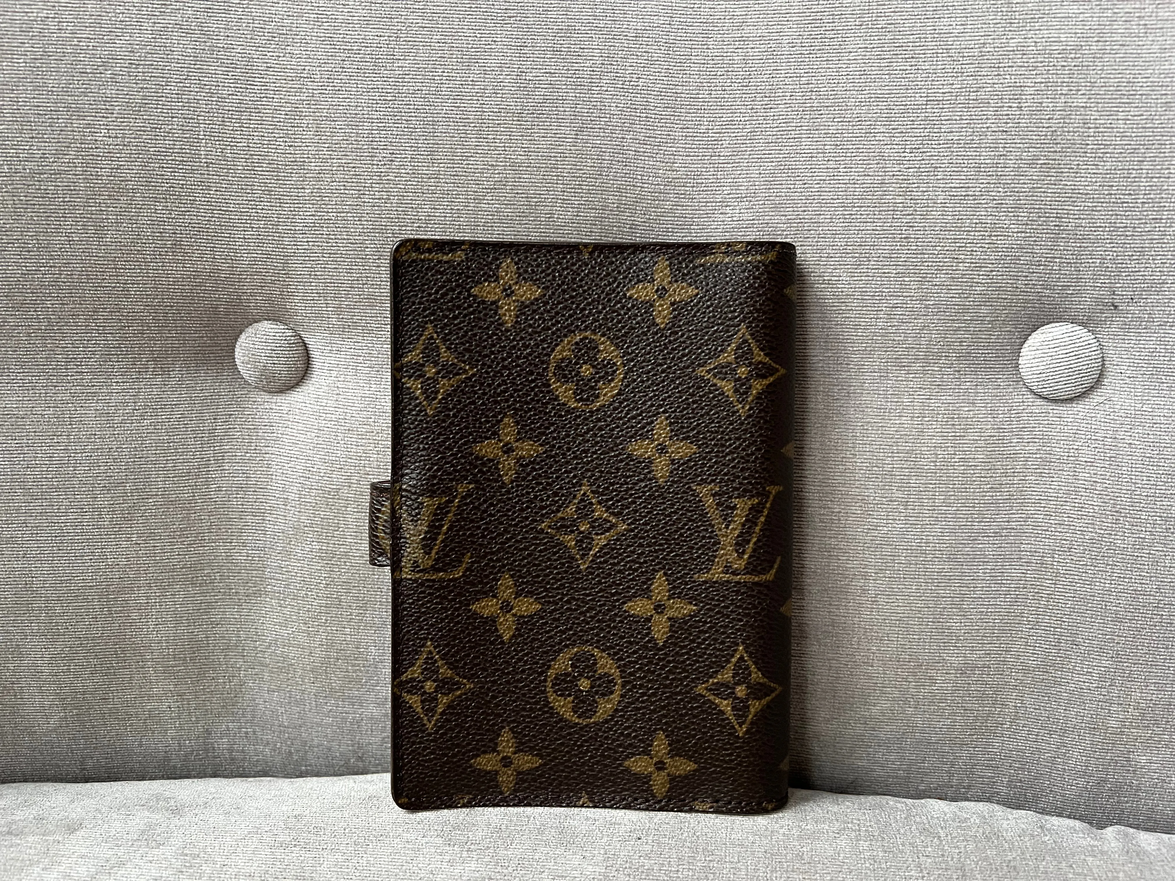 Louis Vuitton Monogram Agenda Cover with Pen