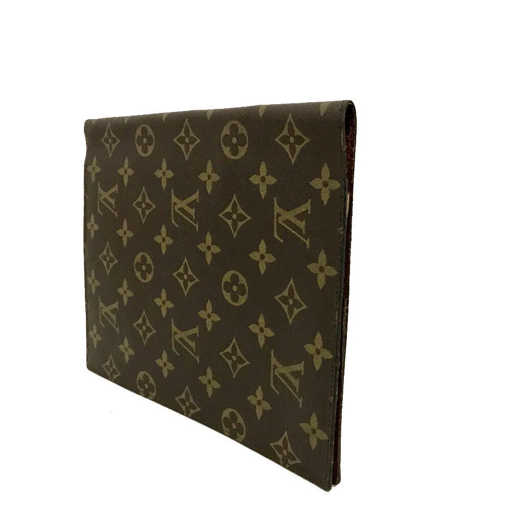 LOUIS VUITTON Monogram Desk Agenda Cover