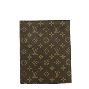 LOUIS VUITTON Monogram Desk Agenda Cover