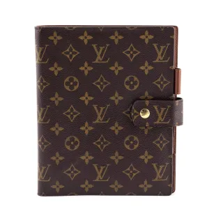 Louis Vuitton Monogram Large Ring Agenda Cover