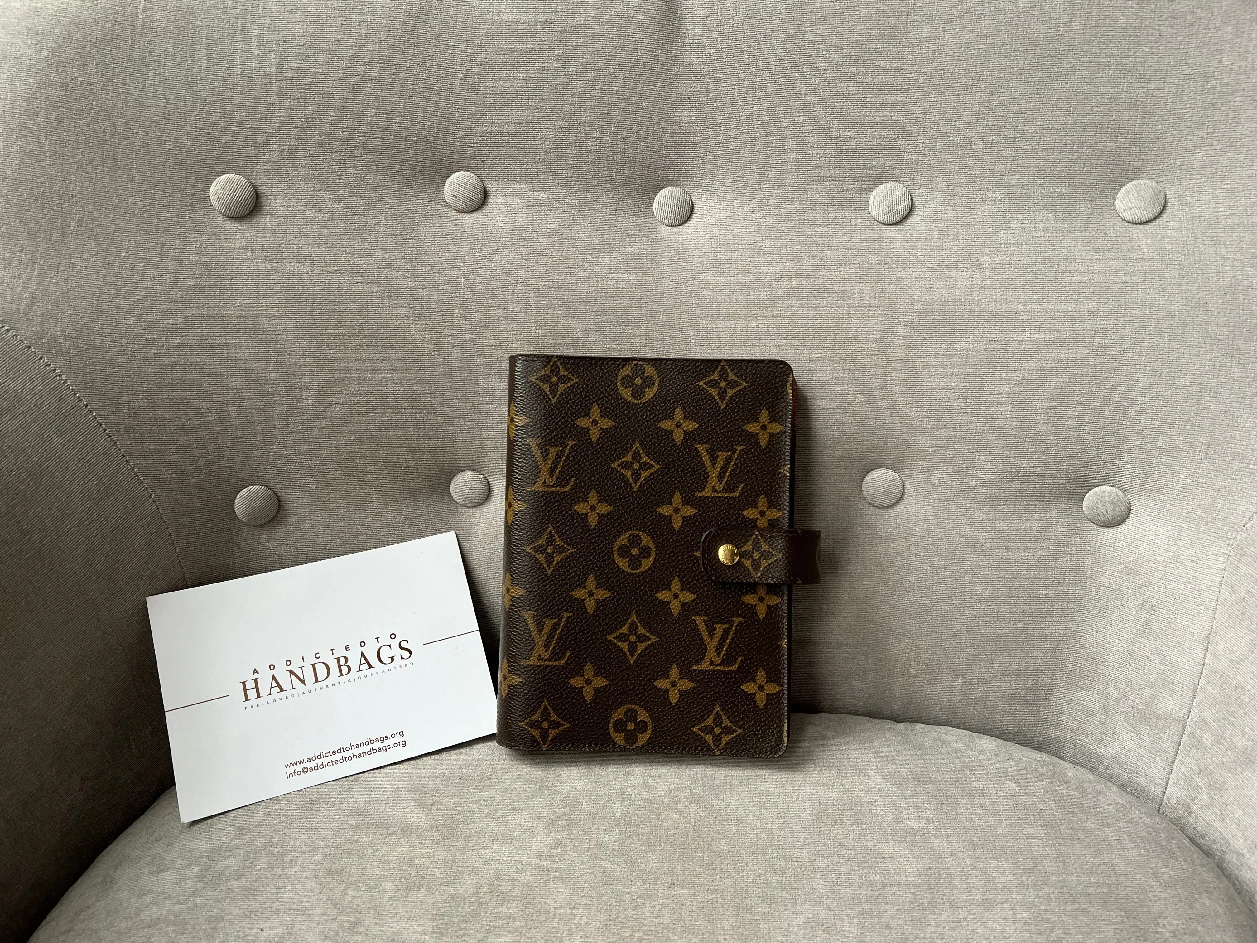 Louis Vuitton Monogram Medium Agenda Cover (RRP £465)