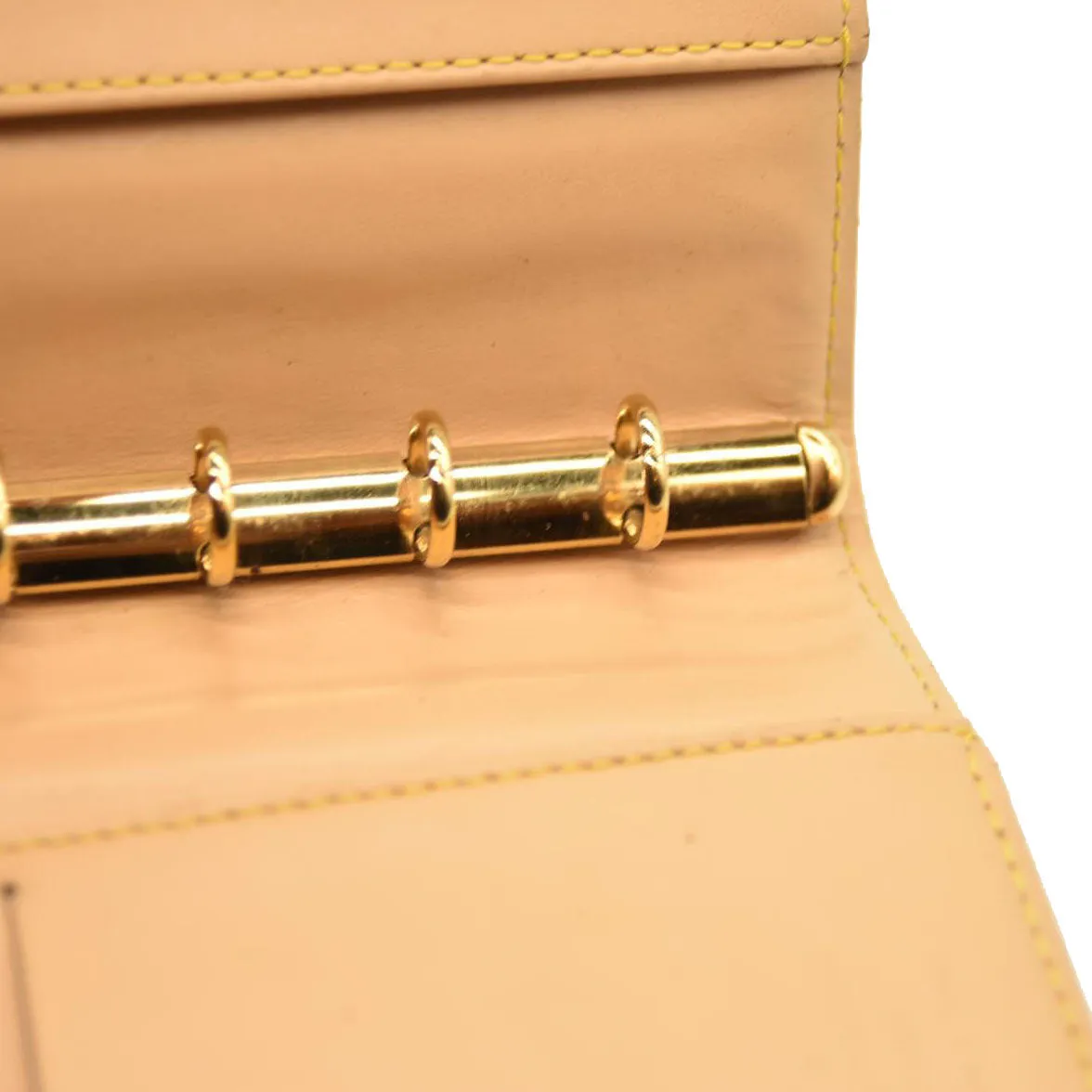 Louis Vuitton  Monogram Muakami Small Ring Agenda Cover White with Pen CA0035