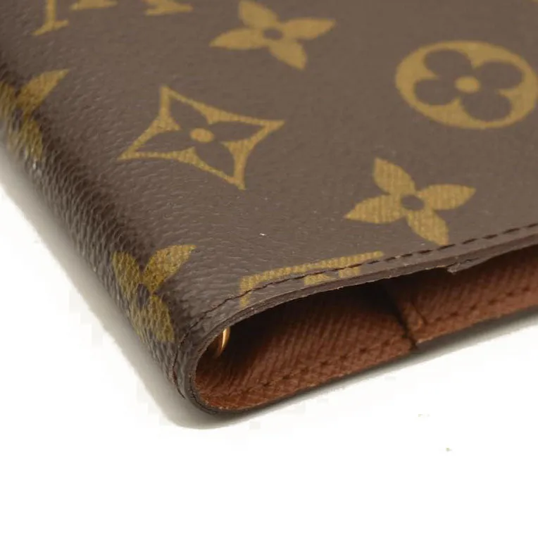 Louis Vuitton  Monogram Small Ring Agenda CA0958