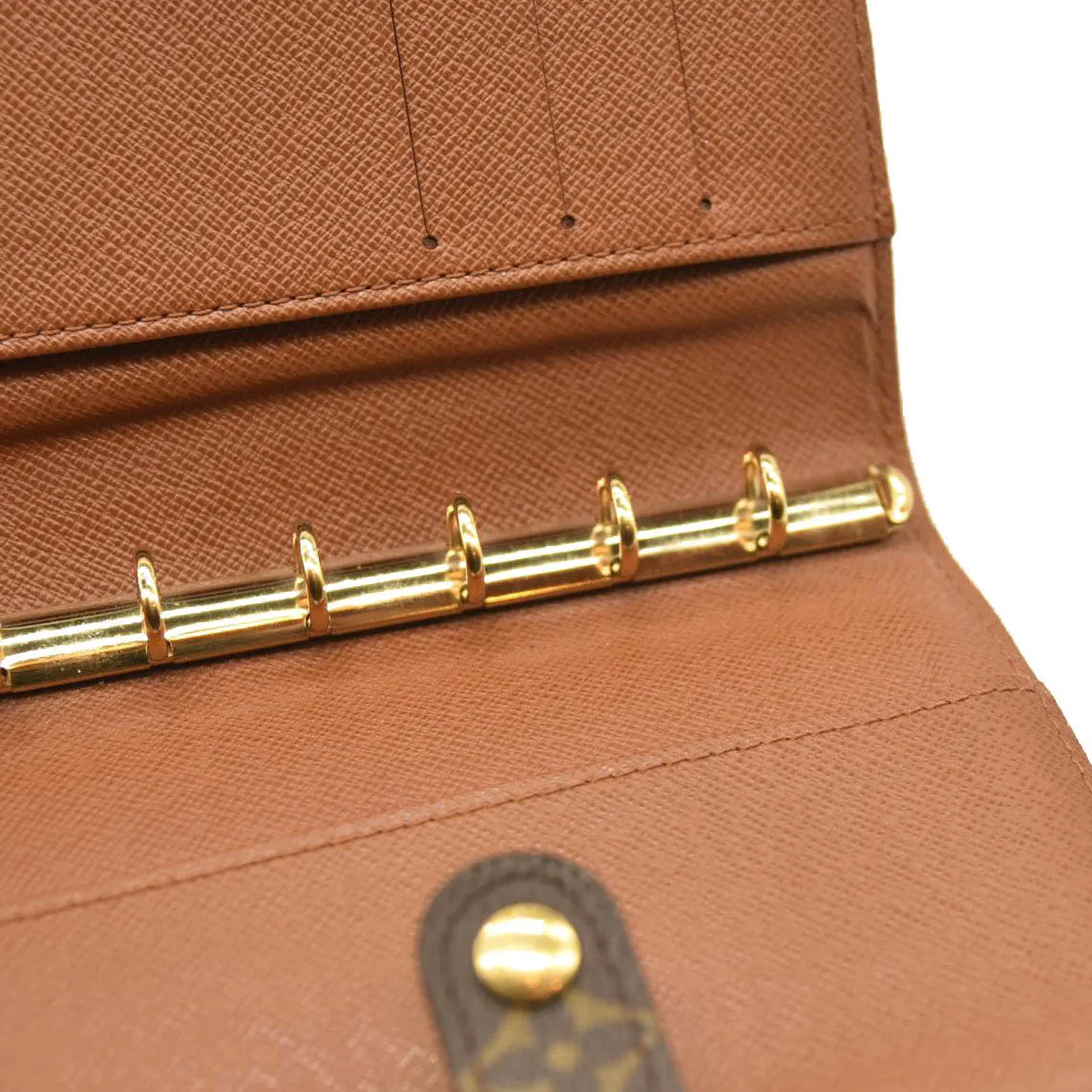 Louis Vuitton  Monogram Small Ring Agenda Cover CA0918