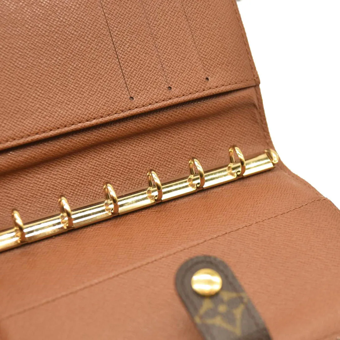 Louis Vuitton  Monogram Small Ring Agenda Cover CA0918