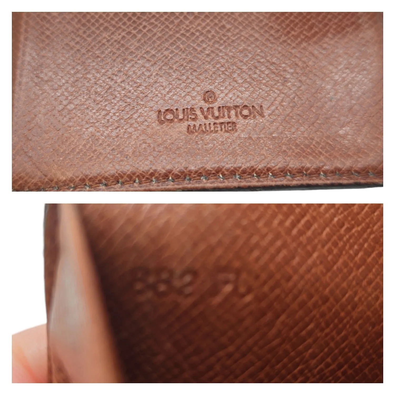 Louis Vuitton Vintage 1988 LV Monogram Mini Agenda Cover