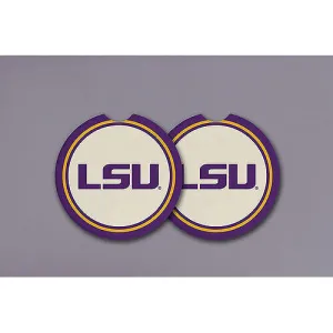 Louisiana State University Car Coasters set of 2