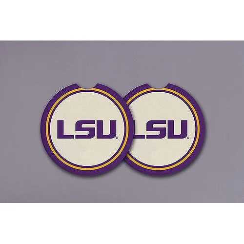Louisiana State University Car Coasters set of 2