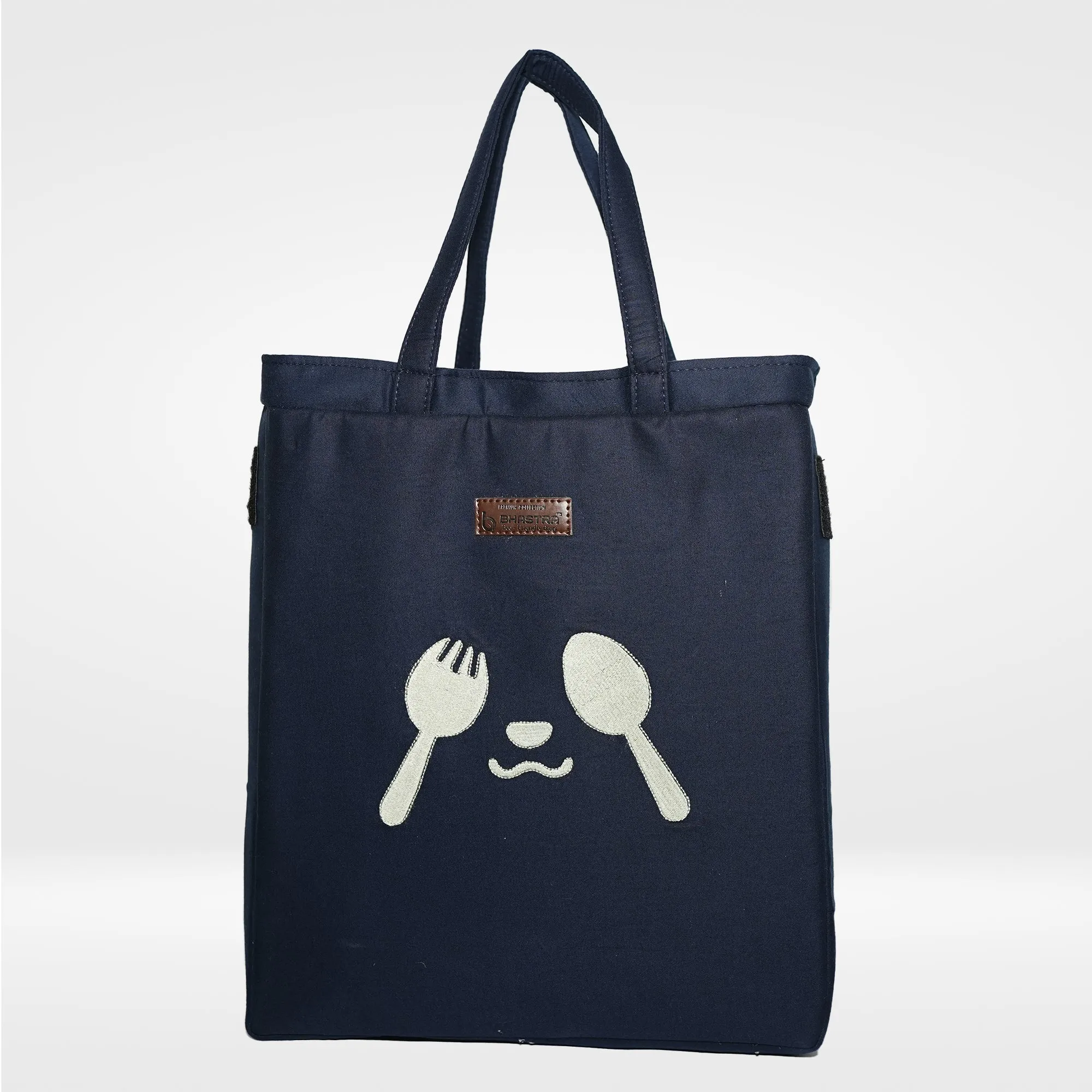 Lucky Panda-Blue Tiffin Bag