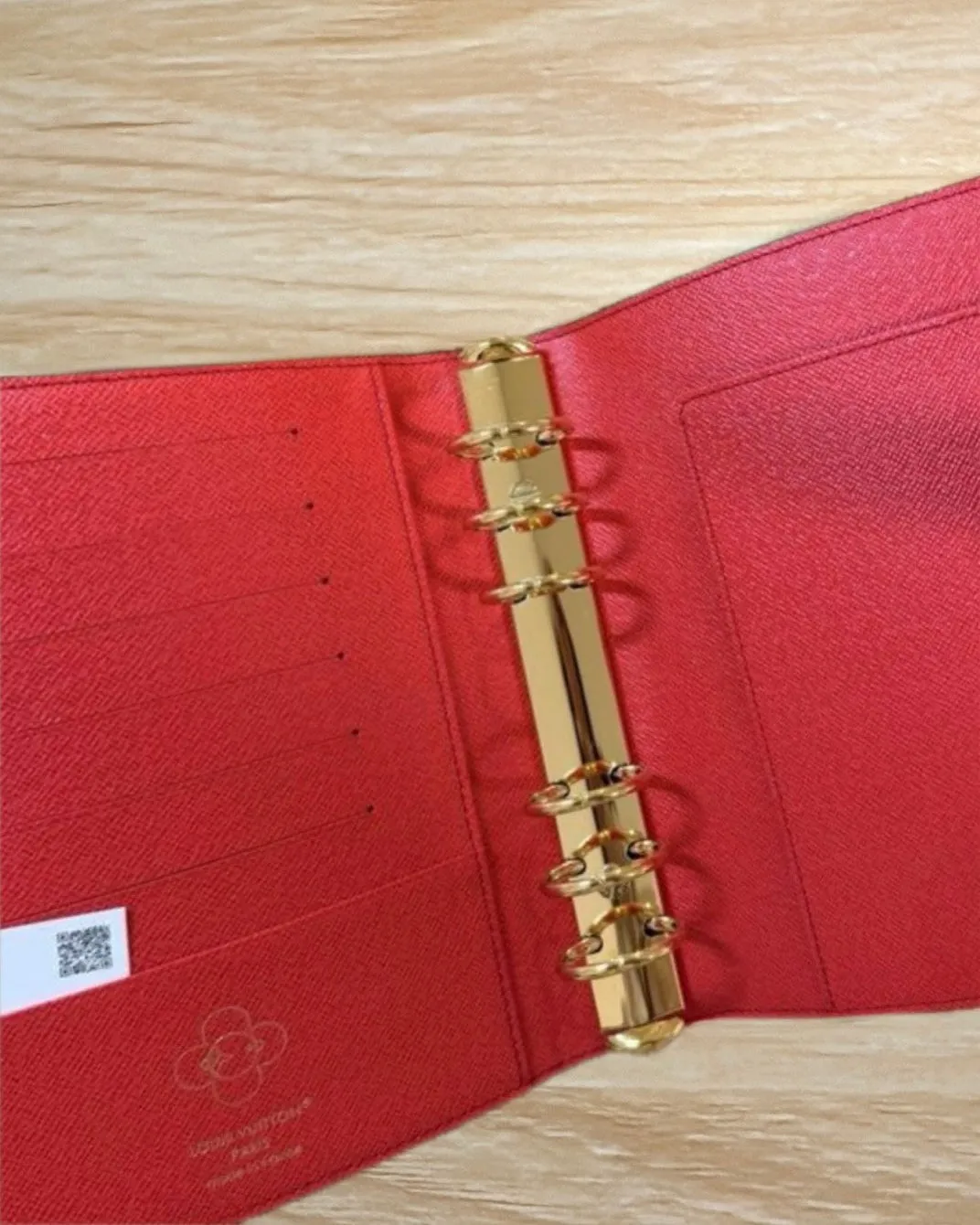 LV Monogram Candy Cane MM Agenda