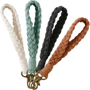 MAGICLULU Keychains Women Lanyards for Keys 4pcs Set Keychain Wristlet Lanyard Car Key Holder