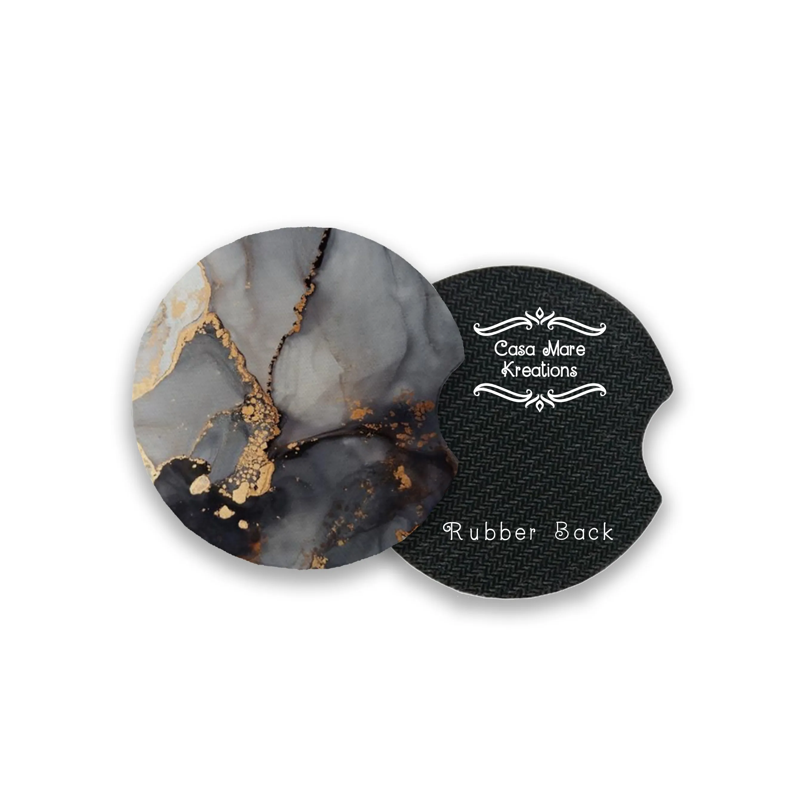 Marble 2.75" Car Coasters