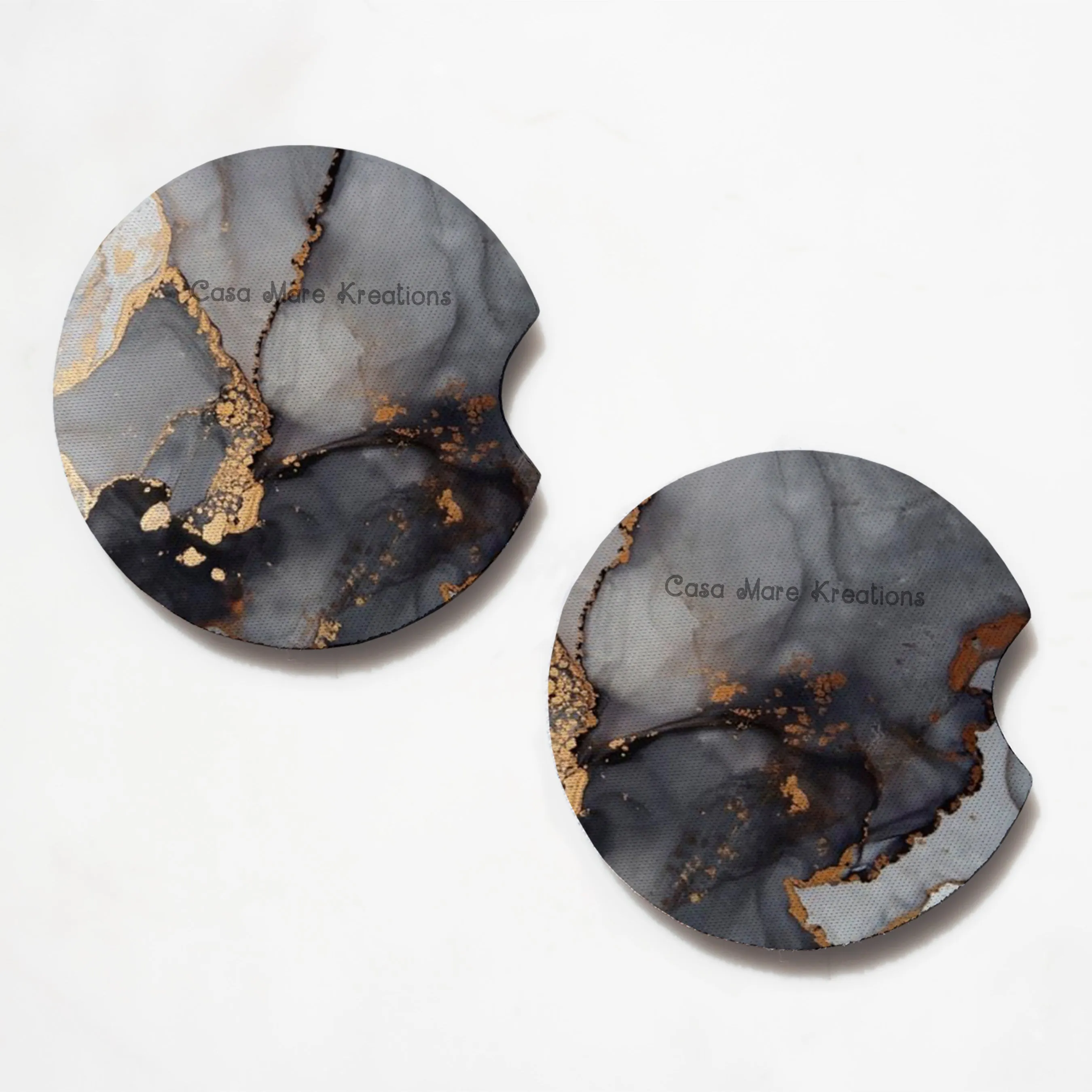 Marble 2.75" Car Coasters