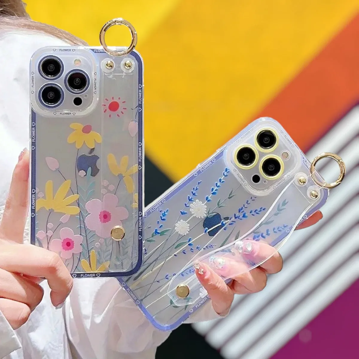 Meadow Muse Grip & Stand Phone Case with Customizable Ring