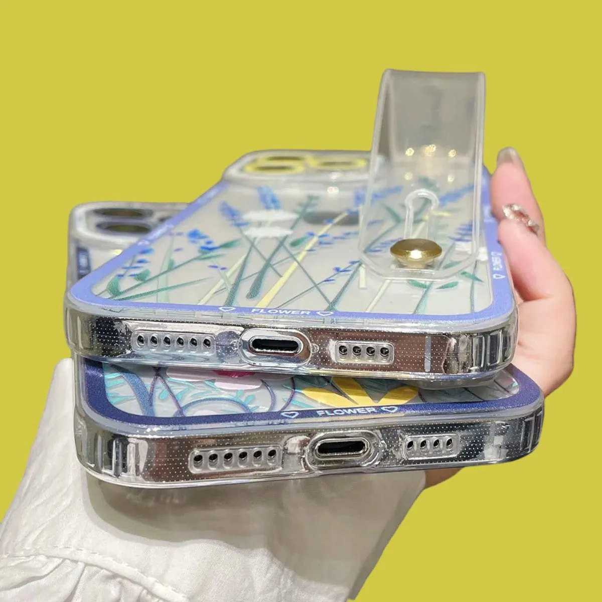 Meadow Muse Grip & Stand Phone Case with Customizable Ring