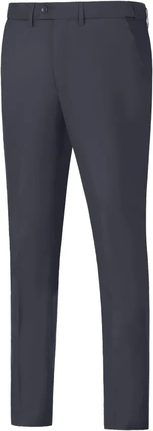 Men Suit Dress Pants Slim Fit Suit Black Groomsmen Wedding Pants Waist Flat Fit Expandable Classic Separate Pant