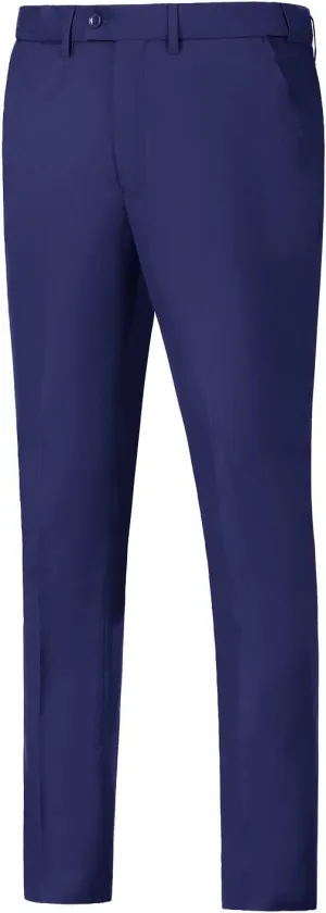 Men Suit Dress Pants Slim Fit Suit Black Groomsmen Wedding Pants Waist Flat Fit Expandable Classic Separate Pant