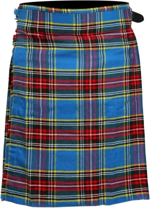 Men's 5 Yard Scottish Tartan Kilt, Highland Wedding Kilt - Men’s 5 Yard Scottish Tartan Kilt