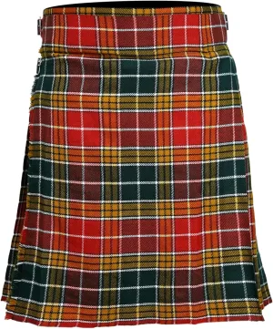 Men's 5 Yard Scottish Tartan Kilt, Highland Wedding Kilt - Men’s 5 Yard Scottish Tartan Kilt