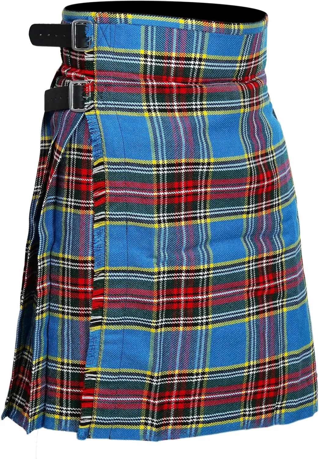 Men's 5 Yard Scottish Tartan Kilt, Highland Wedding Kilt - Men’s 5 Yard Scottish Tartan Kilt