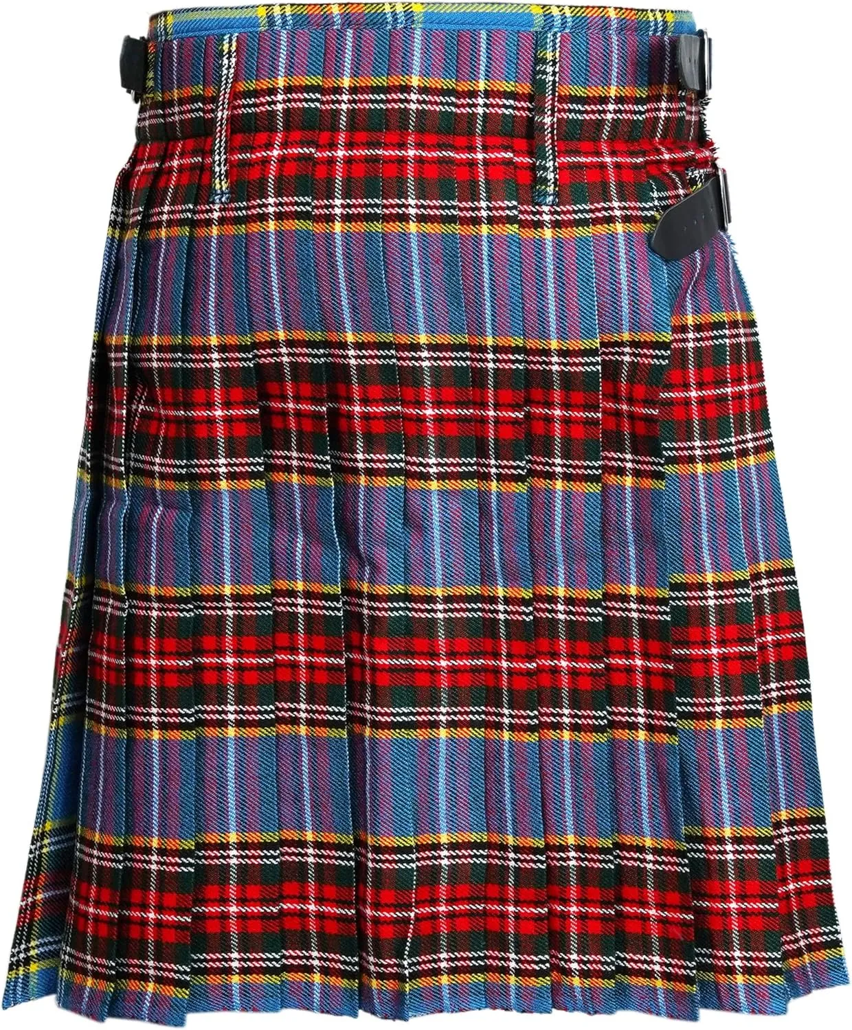 Men's 5 Yard Scottish Tartan Kilt, Highland Wedding Kilt - Men’s 5 Yard Scottish Tartan Kilt
