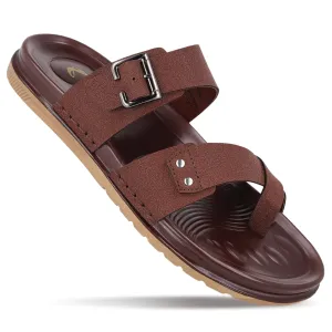 Men's Daily Wear Comfort Sandals - WGP53089 Brown