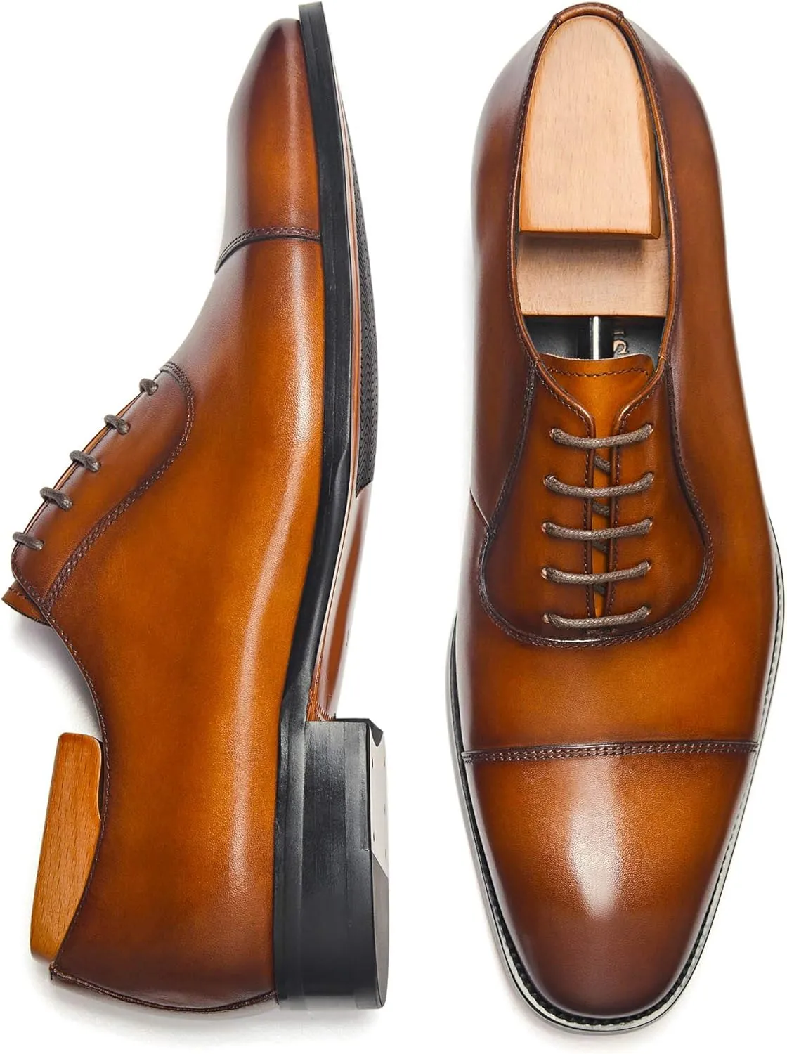 Men’s Dress Oxford Formal Shoes LeatherBusiness Shoes for Men