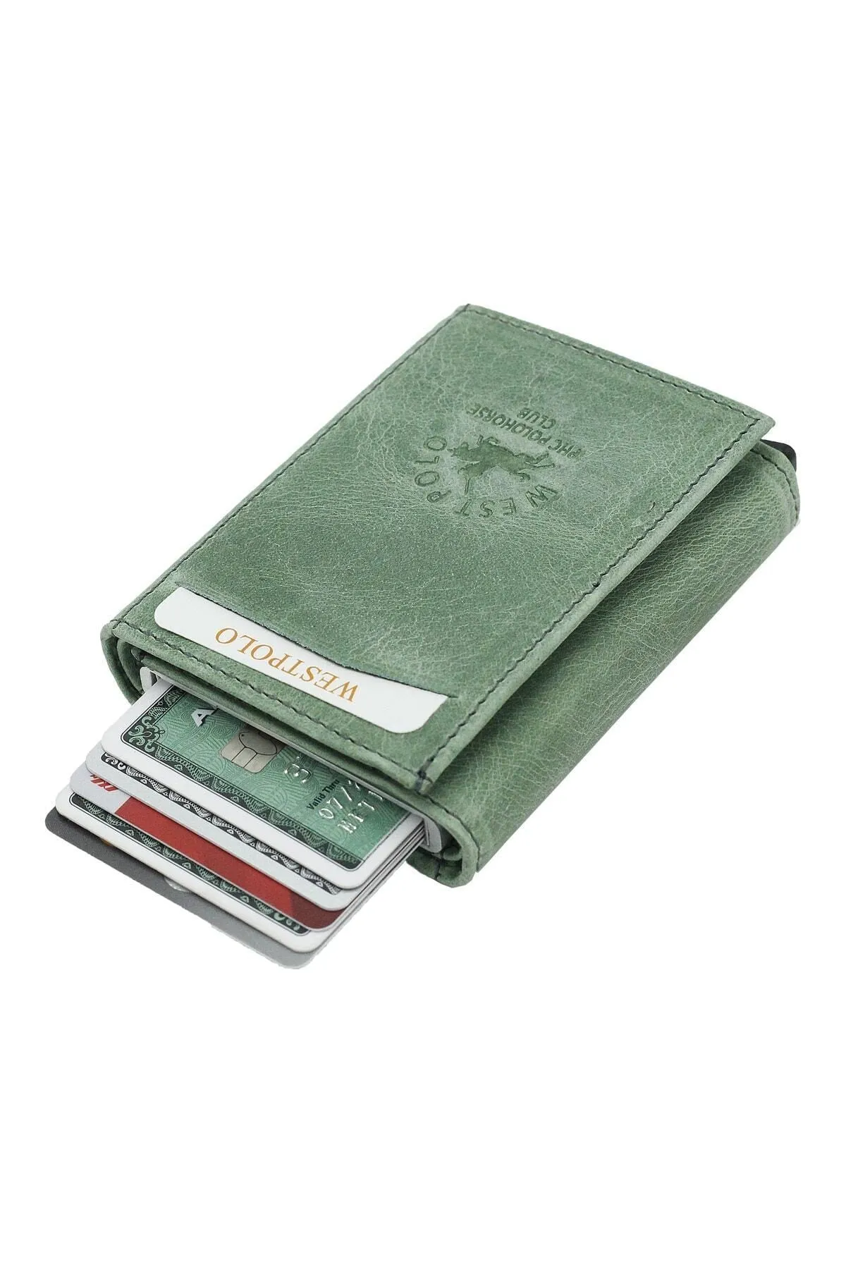 Men's Green Mechanism Wallet