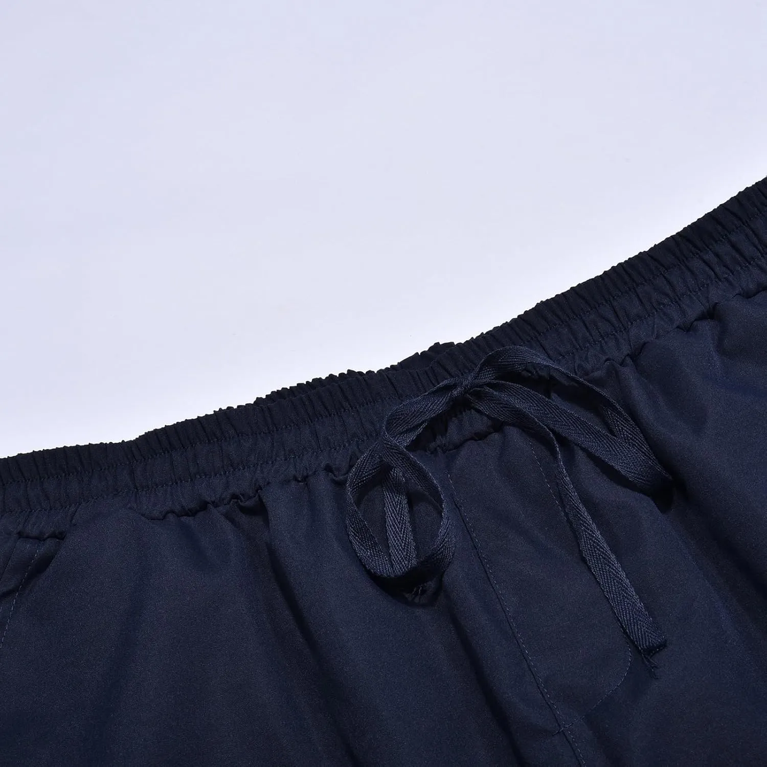 Mens Sweatpants Pants Solid Color Track Cuff Lace up Workout Pants with Pocket Trousers with Zipper Pockets
