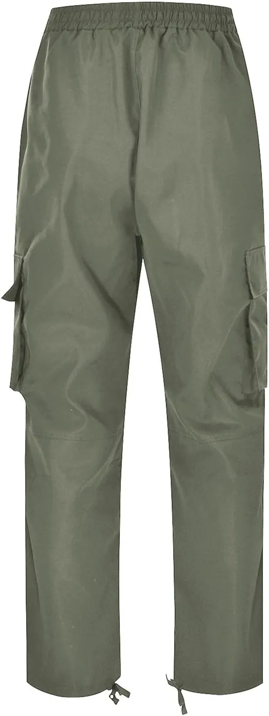 Mens Sweatpants Pants Solid Color Track Cuff Lace up Workout Pants with Pocket Trousers with Zipper Pockets