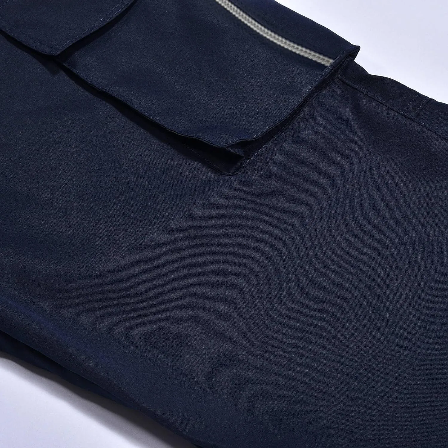 Mens Sweatpants Pants Solid Color Track Cuff Lace up Workout Pants with Pocket Trousers with Zipper Pockets