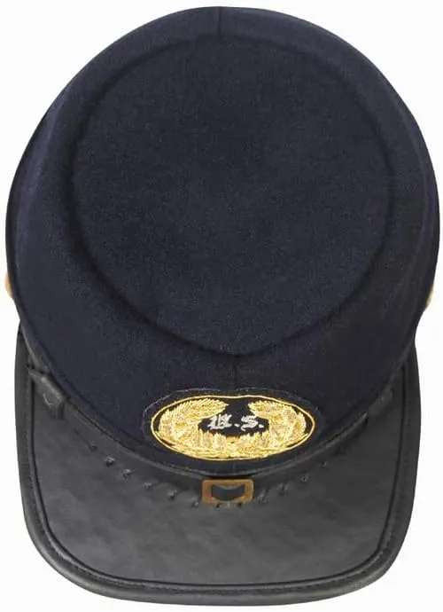 Men's US Civil War Soldier's Wool US Badge Wool Kepi|Select Color