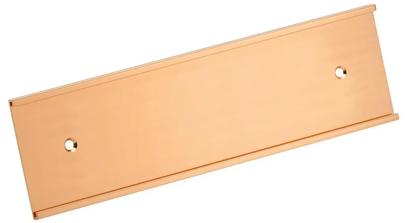 Metal Slide In Door/Wall Plate