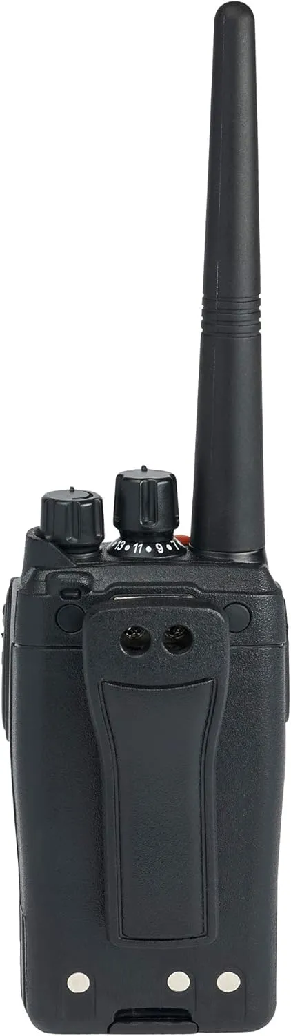 Midland – MB400 - Business Two-Way Radio - Easy to Program - Long-Range 16 Channels Coverage for up to a 350,000 Square Foot Warehouse Construction Hospitality and Event Management - IP67 Waterproof