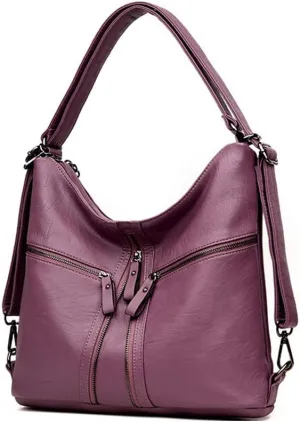 MINTEGRA Handbags Bag for Women Shoulder Bag Rucksack PU Leather Backpack Tote Bag Satchel Purses