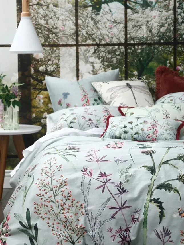 M.M Linen Multi Lisette Duvet Cover Set