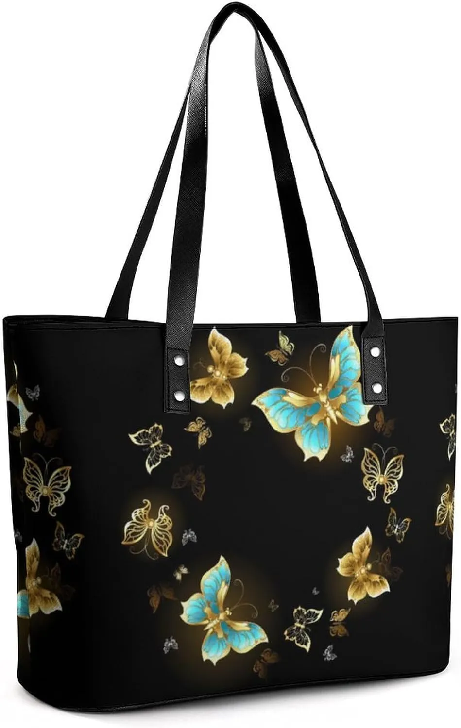 Modern PU Leather Shoulder Bag for Women, PU Leather Work Shoulder Bag, PU Leather Shopping Tote for Travel Outdoor