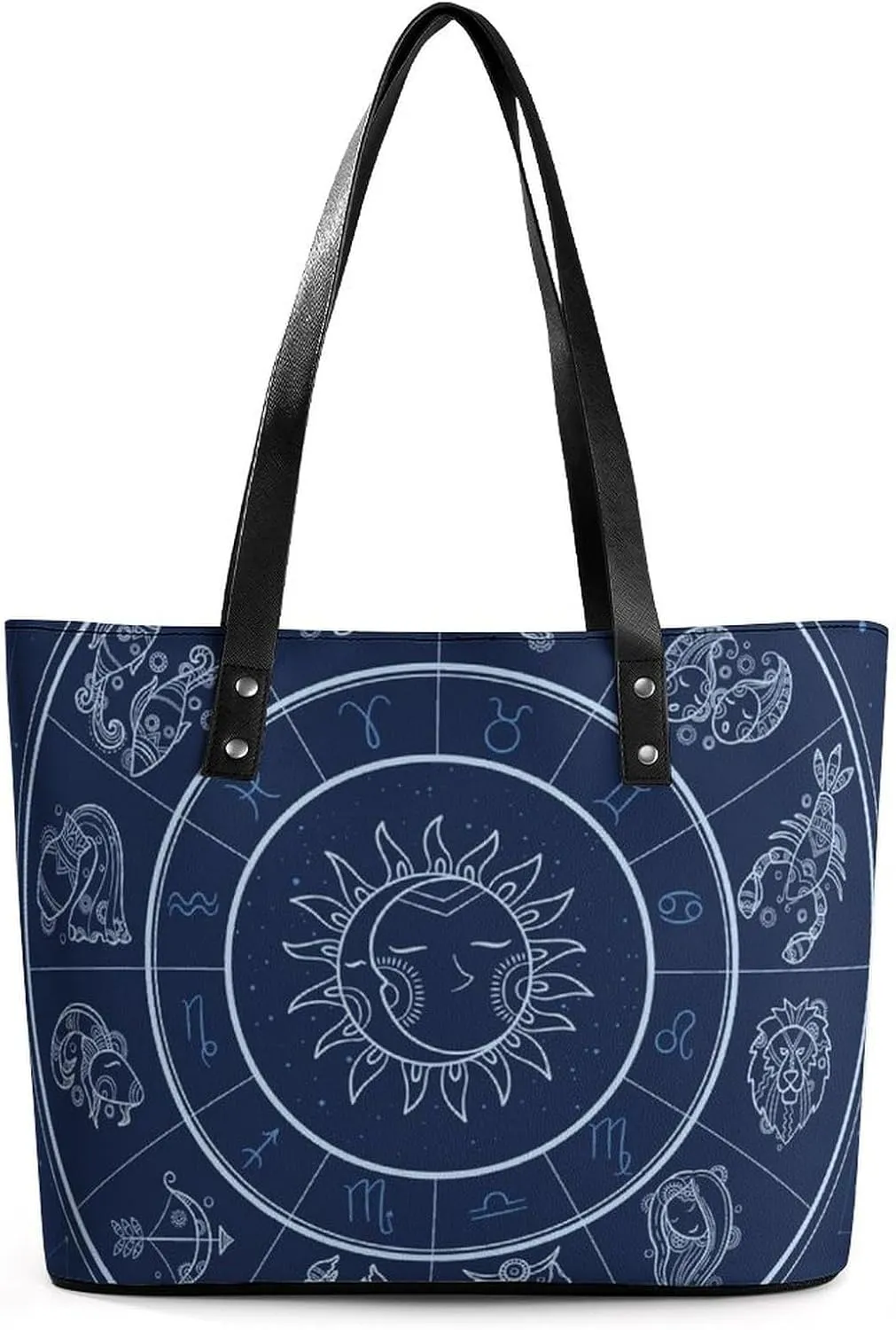 Modern PU Leather Shoulder Bag for Women, PU Leather Work Shoulder Bag, PU Leather Shopping Tote for Travel Outdoor
