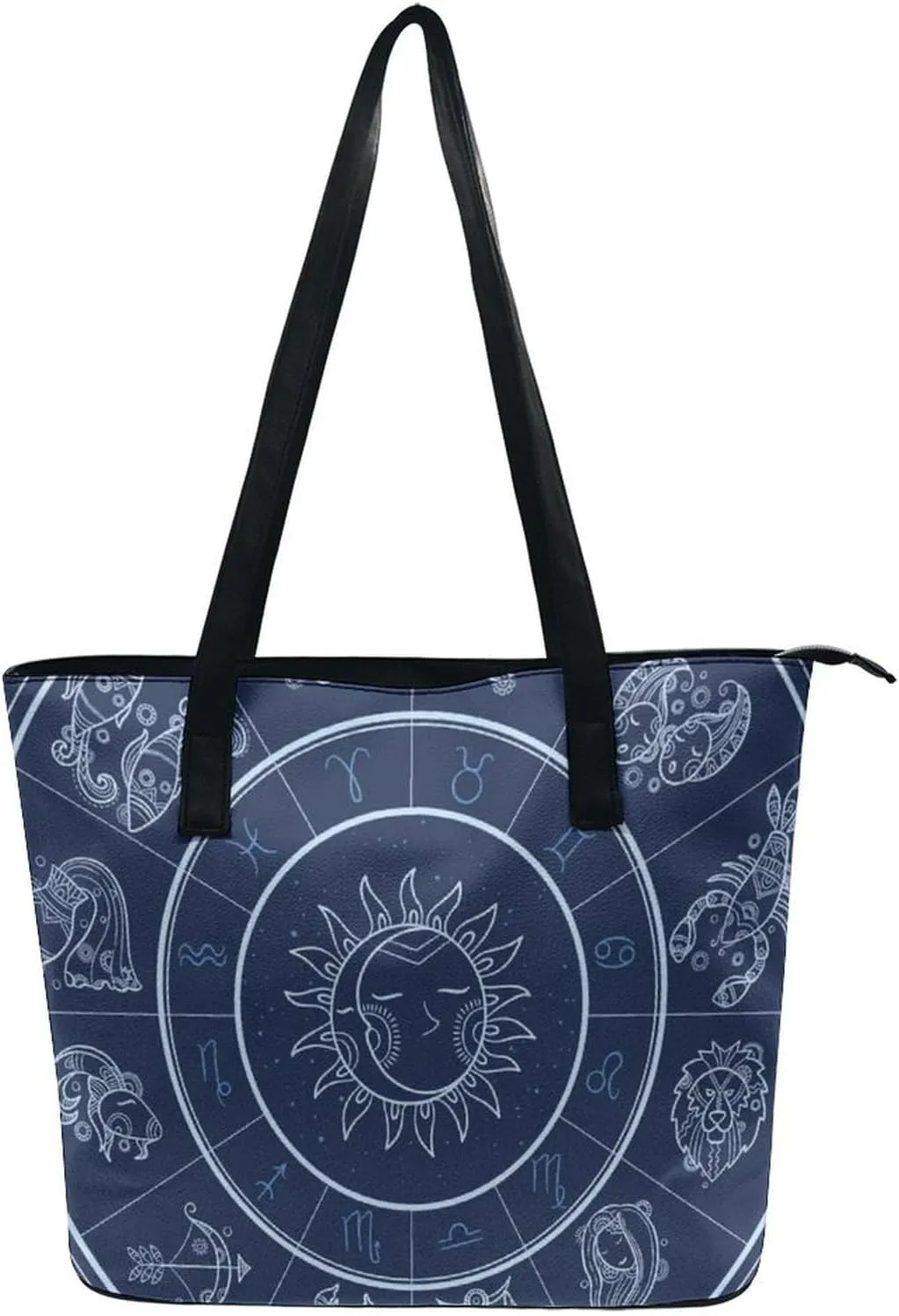 Modern PU Leather Shoulder Bag for Women, PU Leather Work Shoulder Bag, PU Leather Shopping Tote for Travel Outdoor
