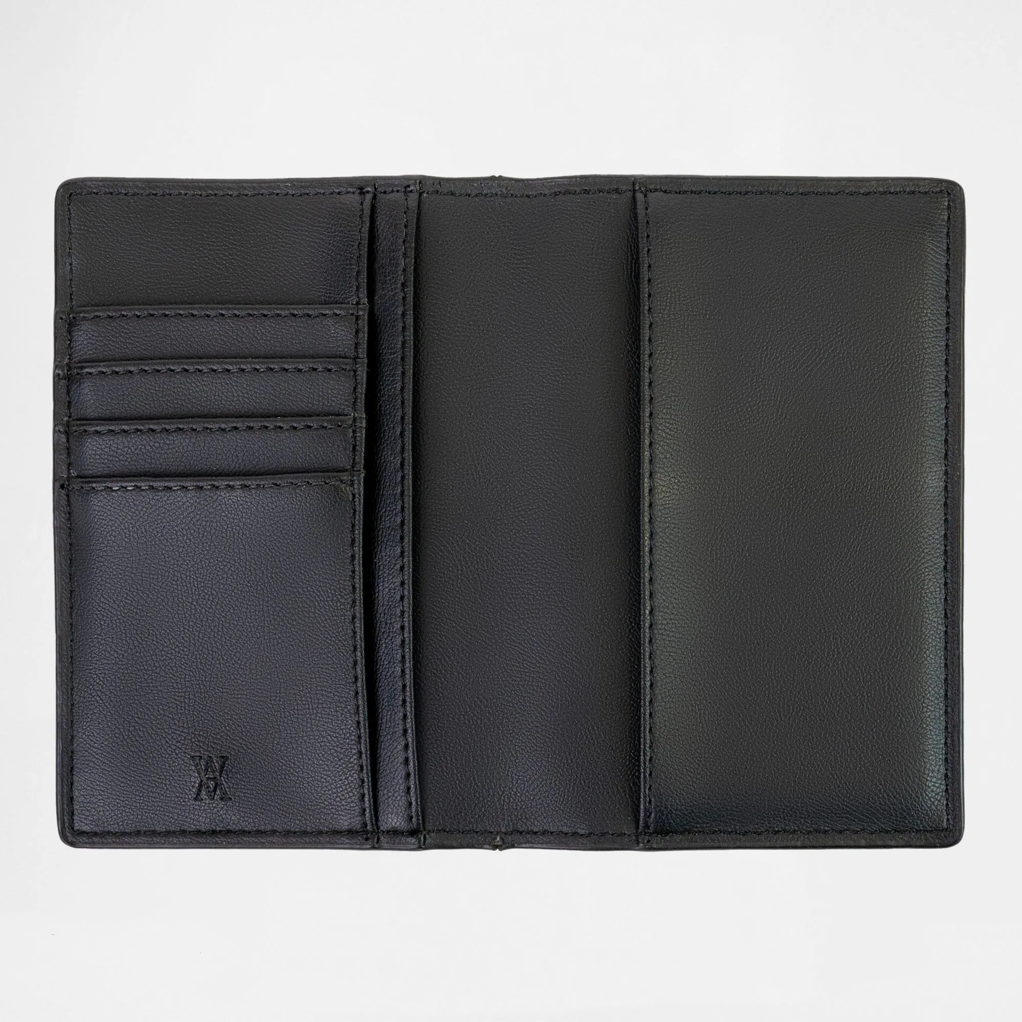Monaco Passport Wallet (RFID Protected) - Black