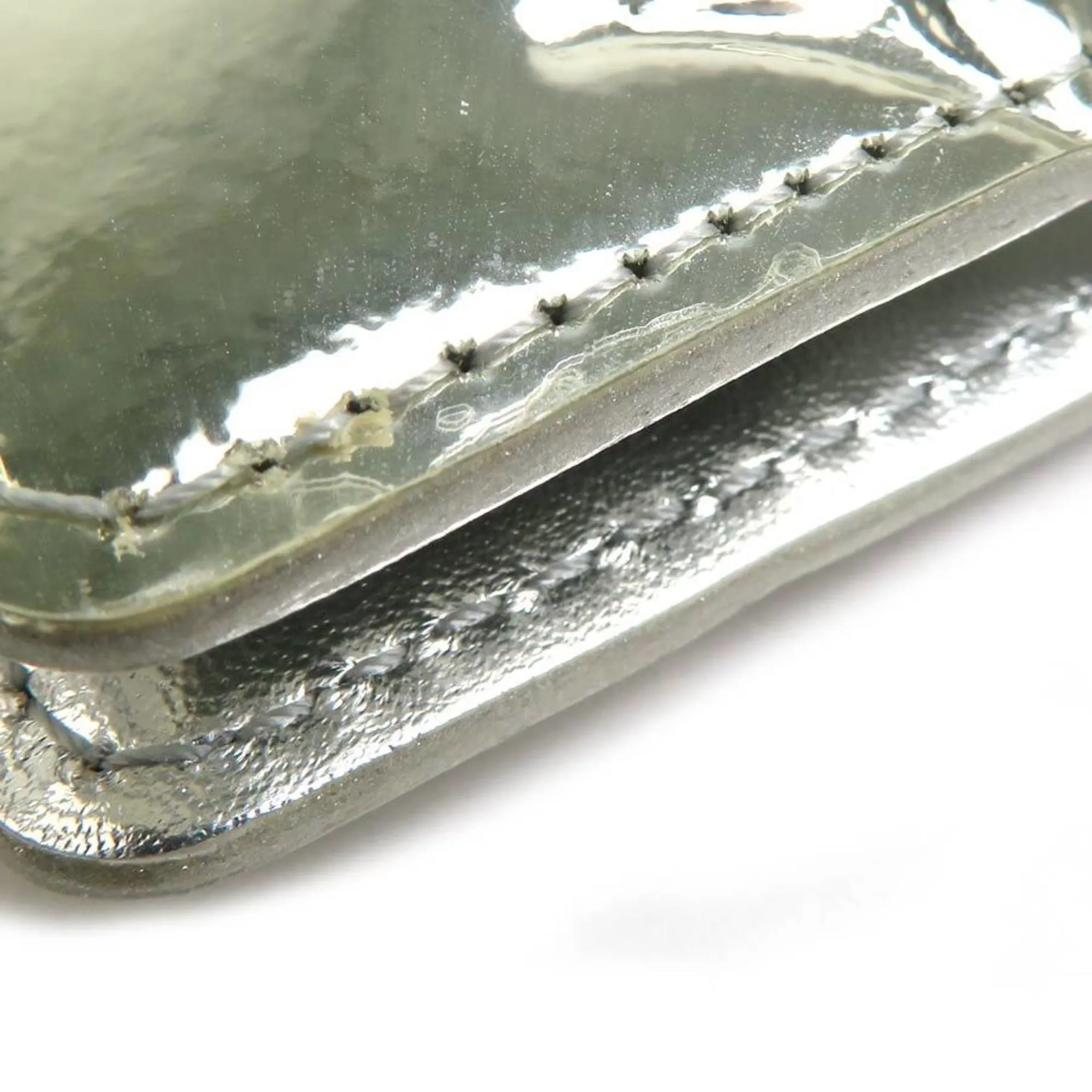 Monogram Vernis Pochette Wallet Silver
