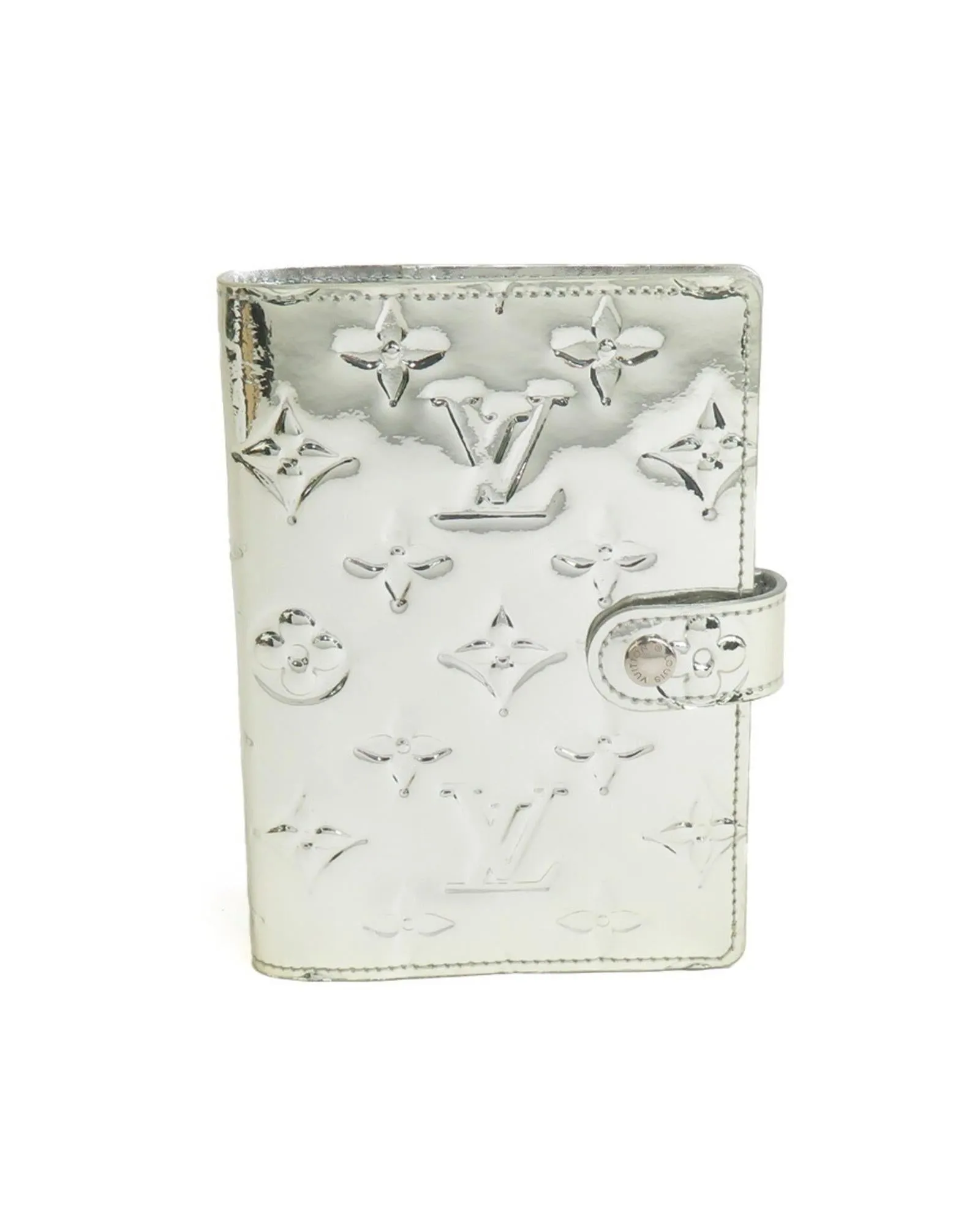 Monogram Vernis Pochette Wallet Silver
