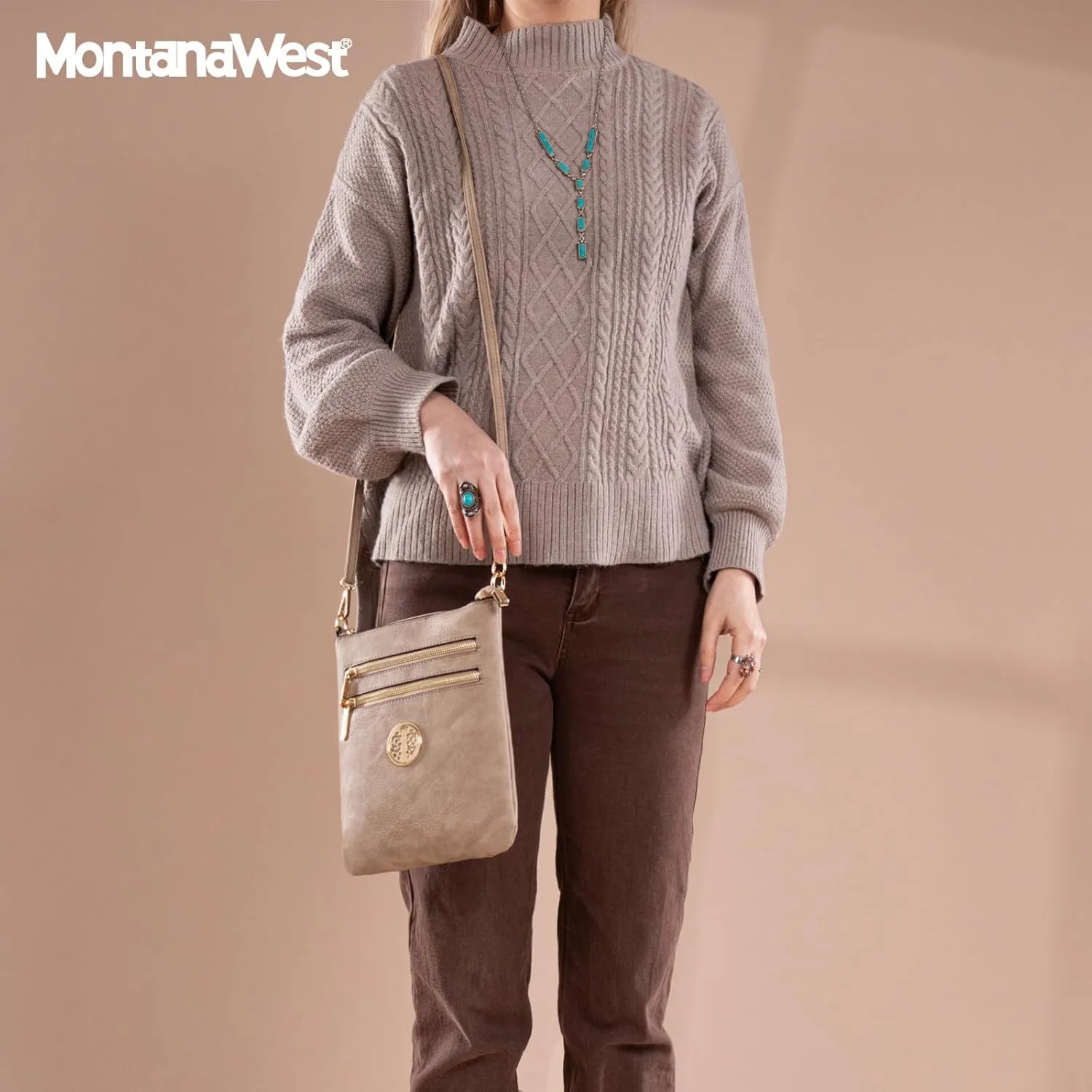 Montana West Crossbody Bags for Women Multi Pocket Cross Body Bag Purses with Adjustable Strap