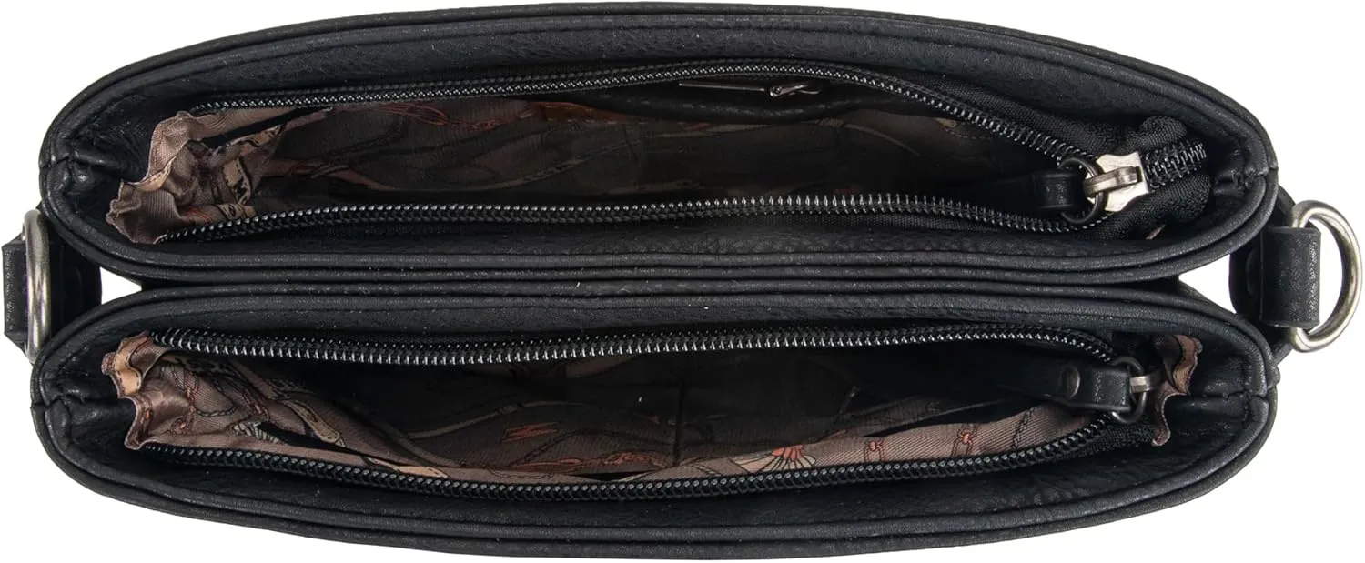 Montana West Crossbody Bags for Women Multi Pocket Cross Body Bag Purses with Guitar Strap