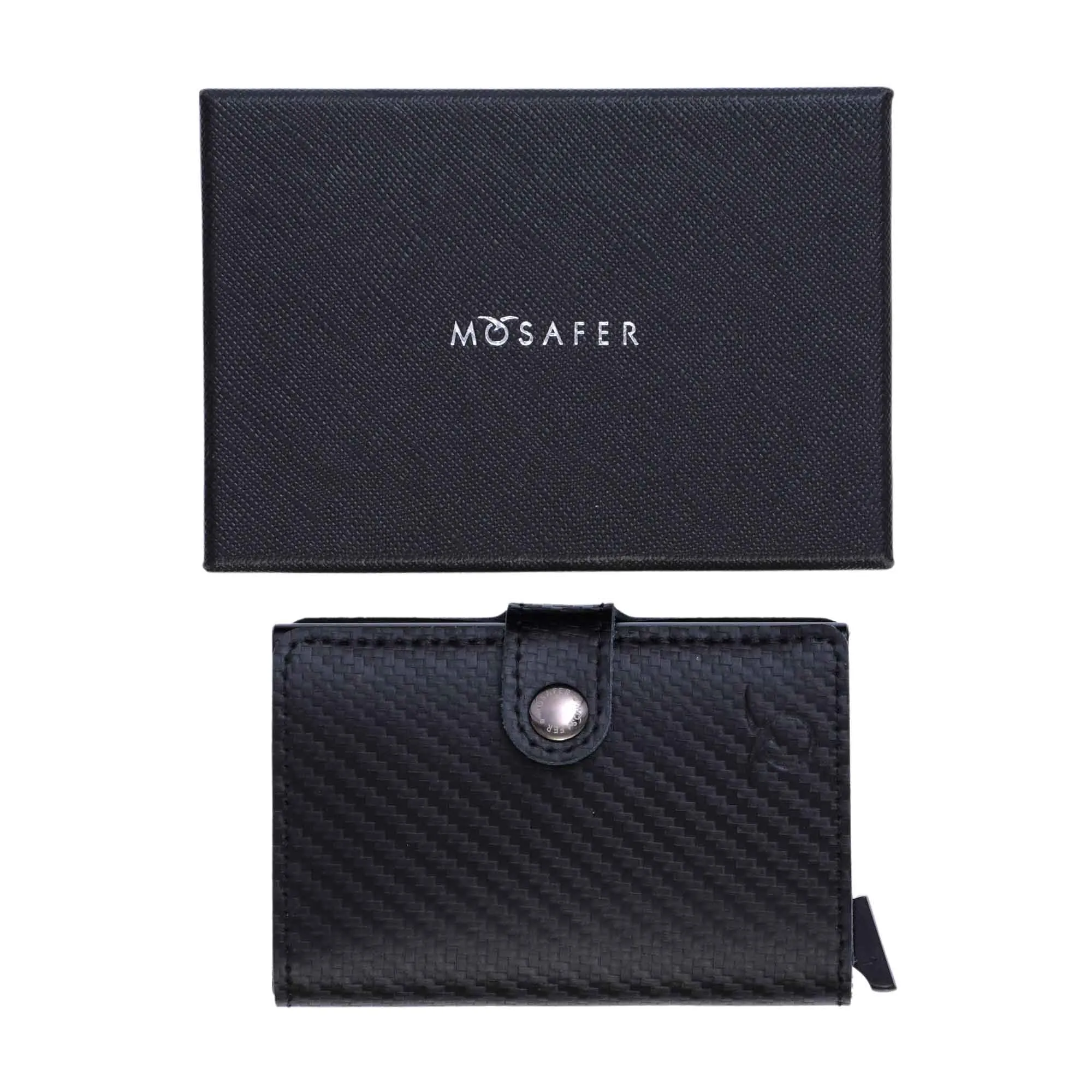 Mosafer Smart Wallets One Size Carbon Fibre