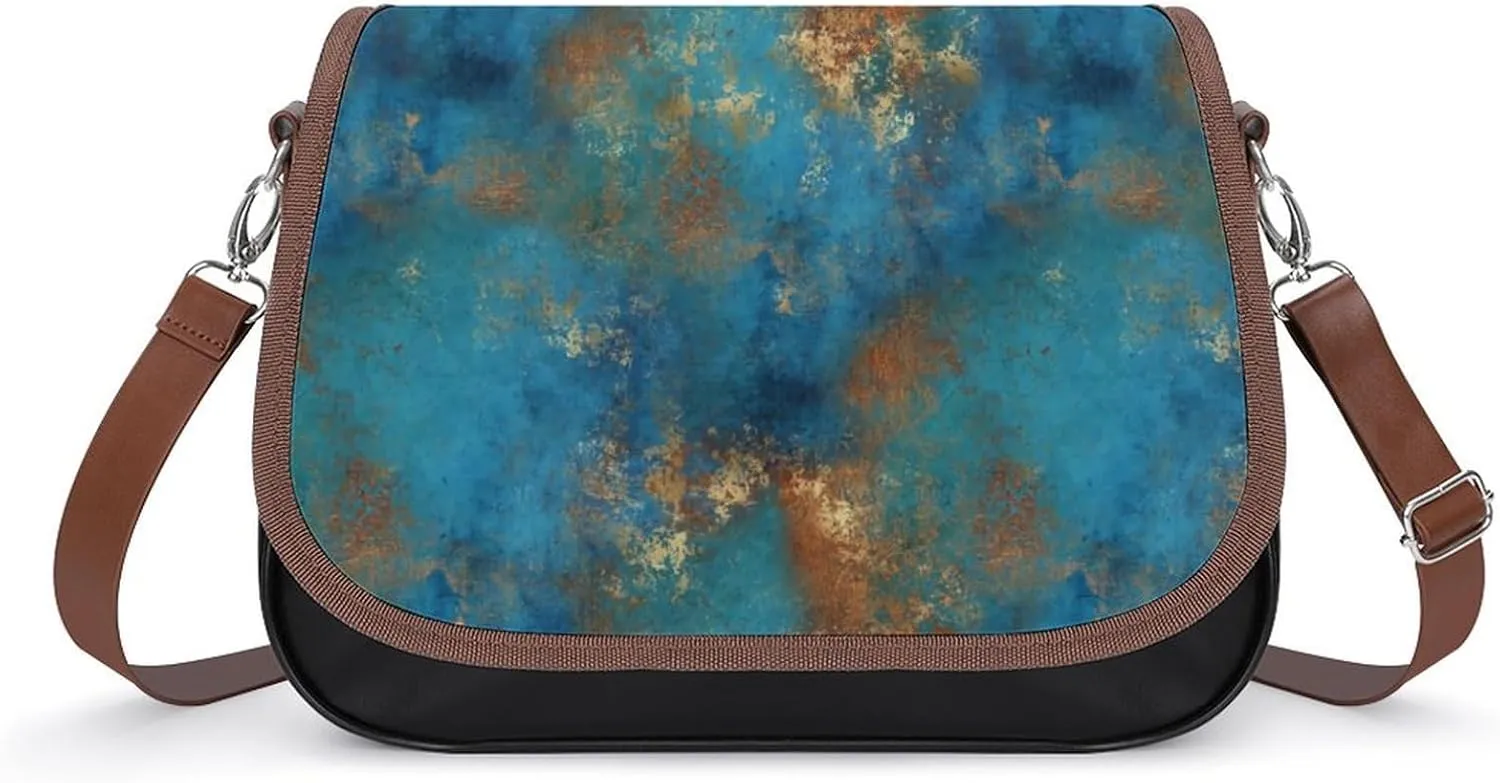 Mother of Pearl Leather Shoulder Bag with Detachable Shoulder Strap Versatile for Daily Use