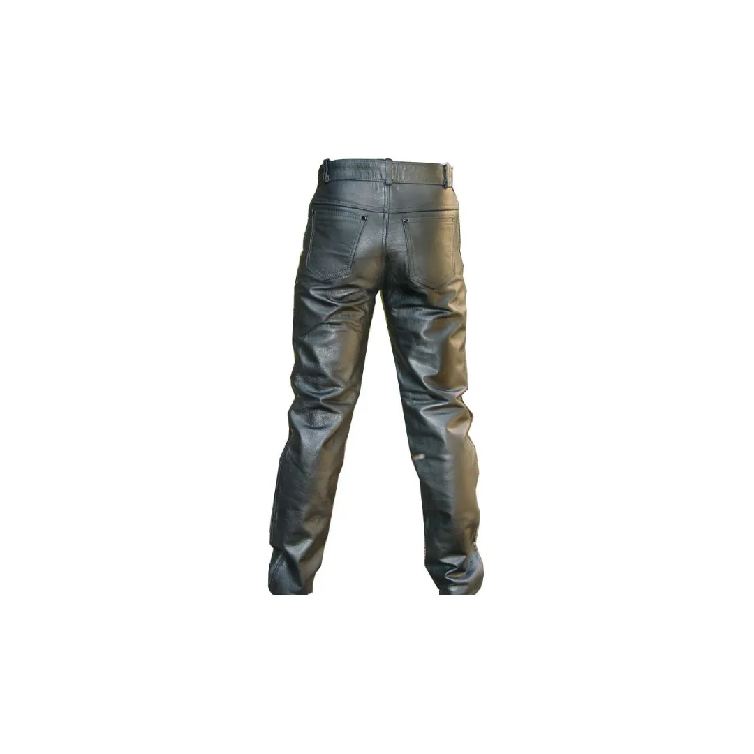 Motorcycle leather pants men